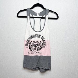 Ambiance Apparel Chic Coquette Softgirl Gorpcore Juniors Cotton Tank Top Medium